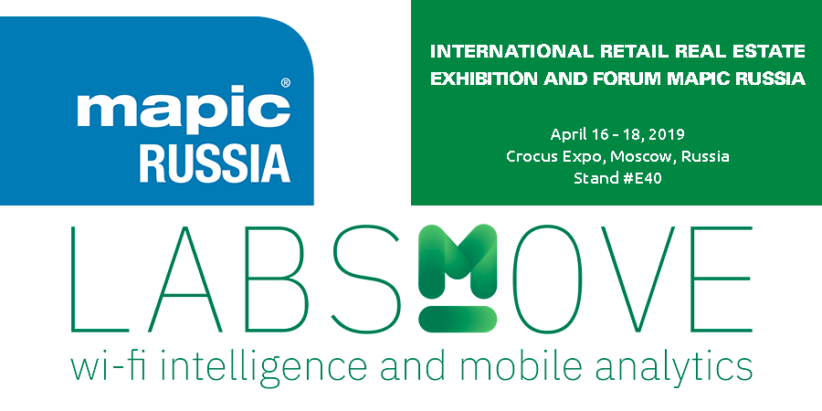 LabsMove a MAPIC Russia 2019 Crocus Expo, Moscow 16, 17, 18 aprile 2019