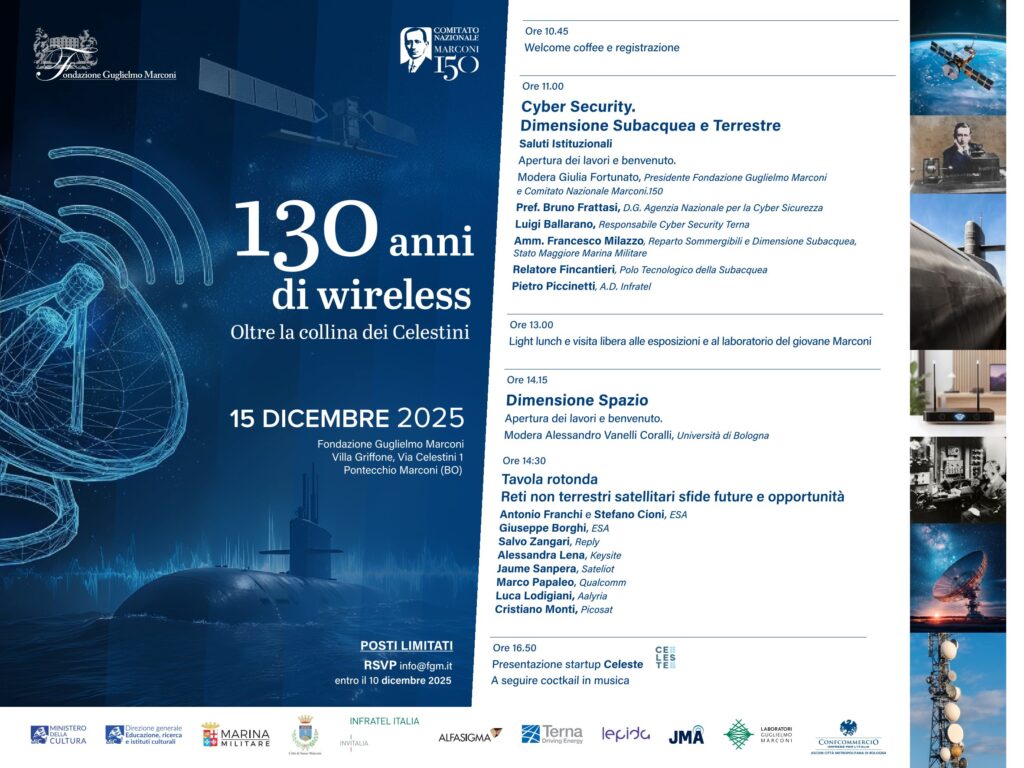 130 anni di wireless | 15 dicembre 2025
